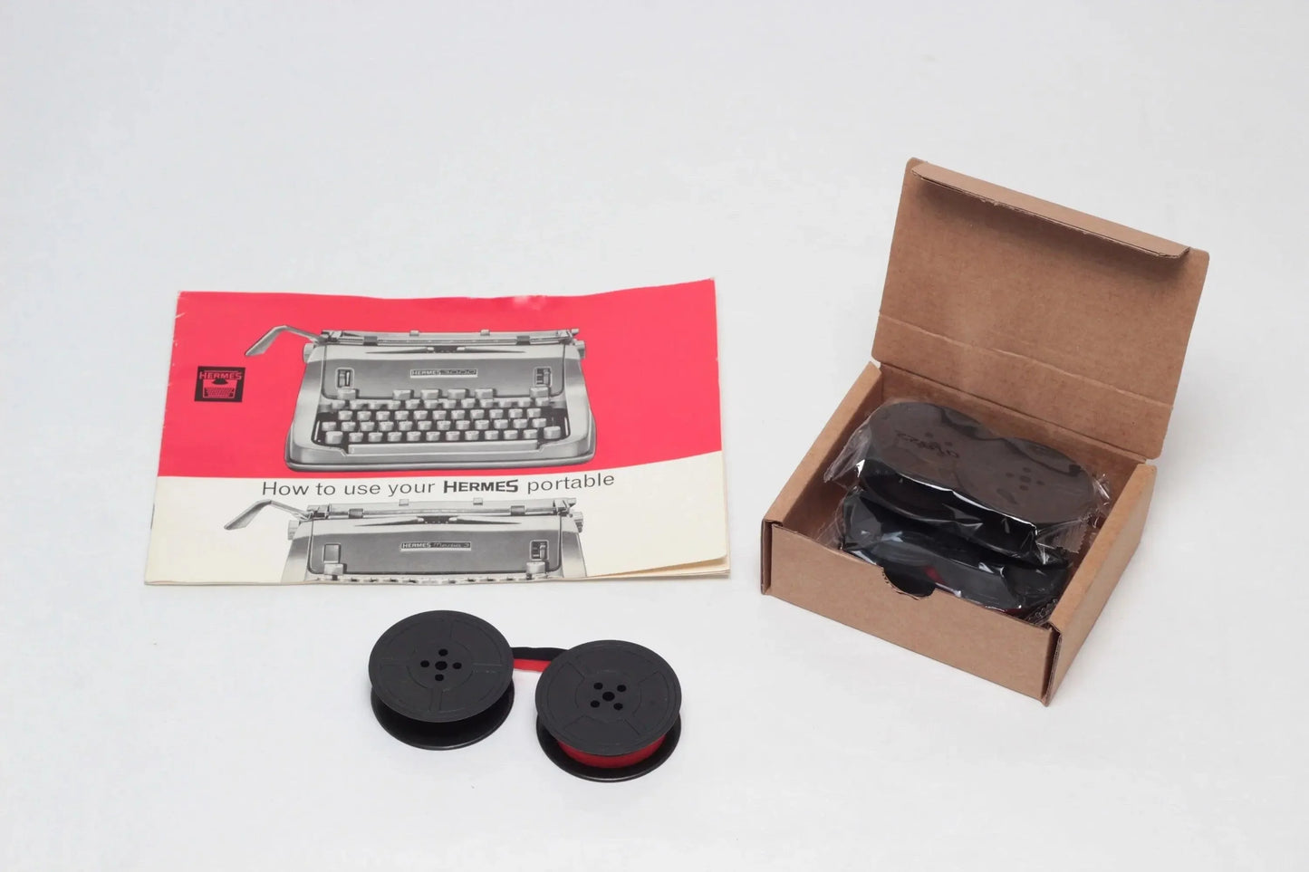 New Universal Typewriter Ink Ribbon for Hermes 3000 (square top) - ElGranero Typewriter.Company