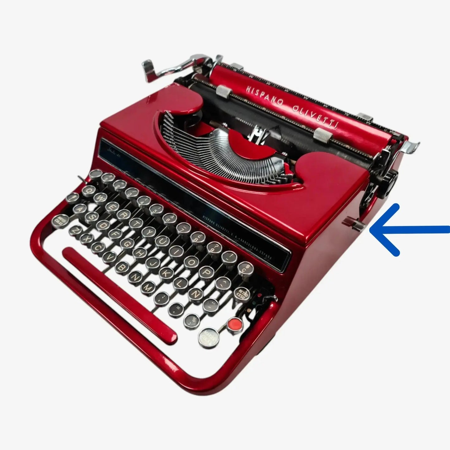 Olivetti Studio 42/ 46 Original Lock Lever, Typewriter Spare Part - ElGranero Typewriter.Company