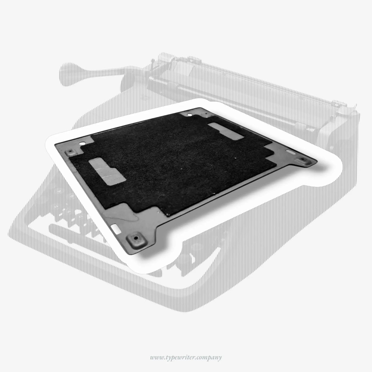 Olivetti Studio 44 Typewriter Original Bottom Panel Spare Part El Granero Typewriter.Company