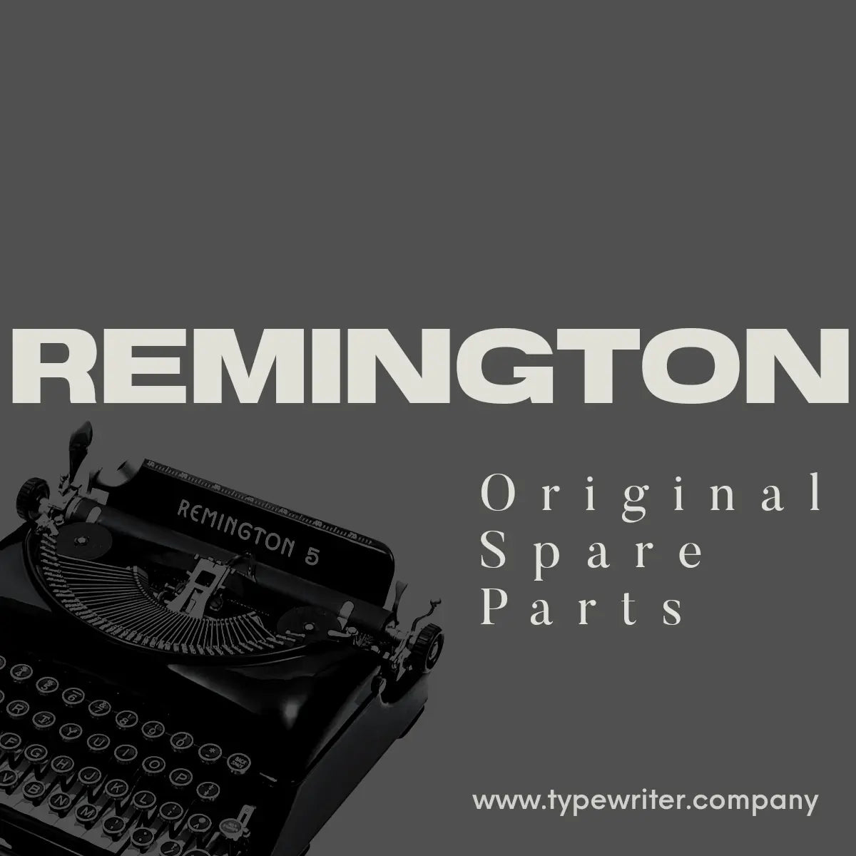 Remington Typewriter Parts - ElGranero Typewriter.Company