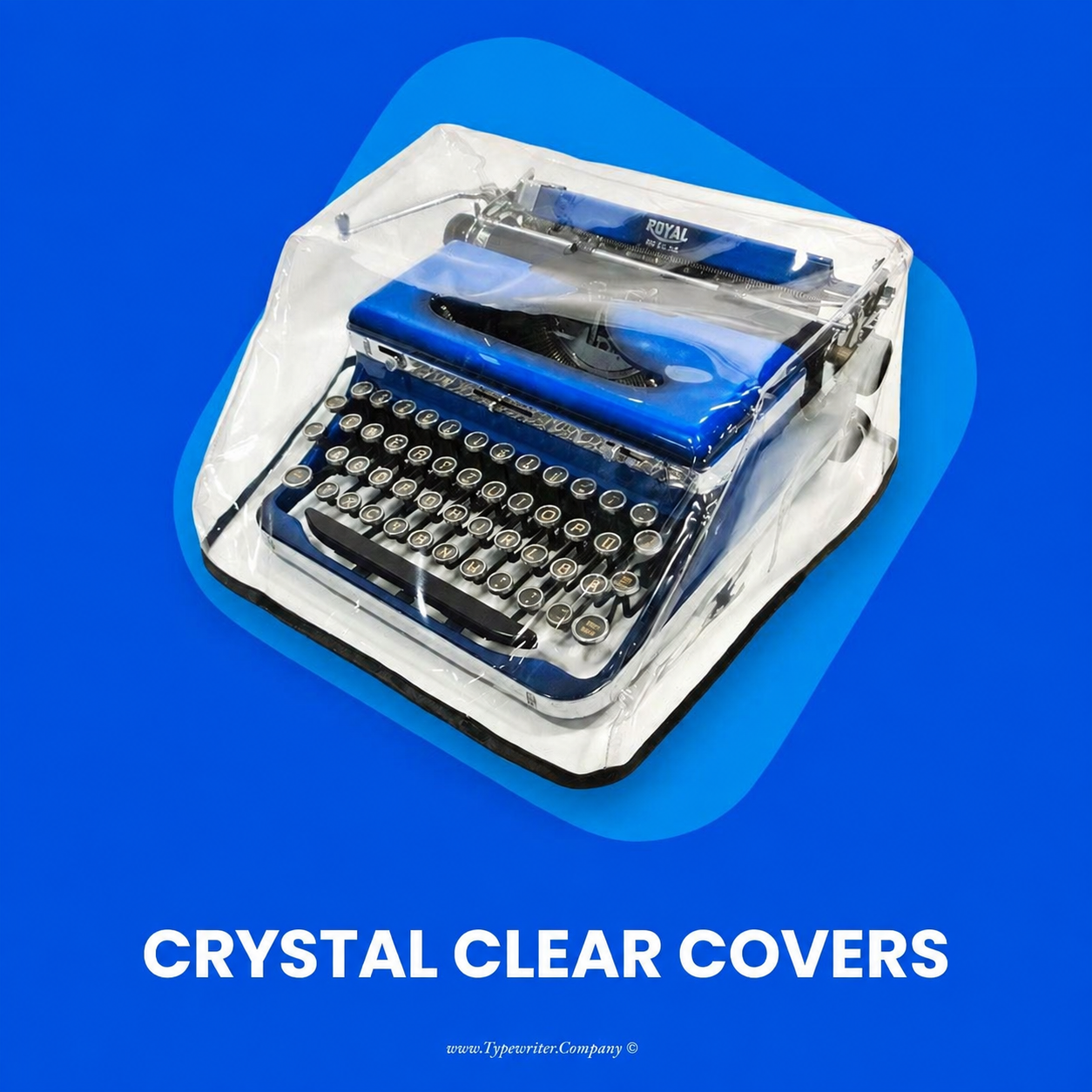 Crystal clear typewriter dust covers — El Granero Typewriter Company