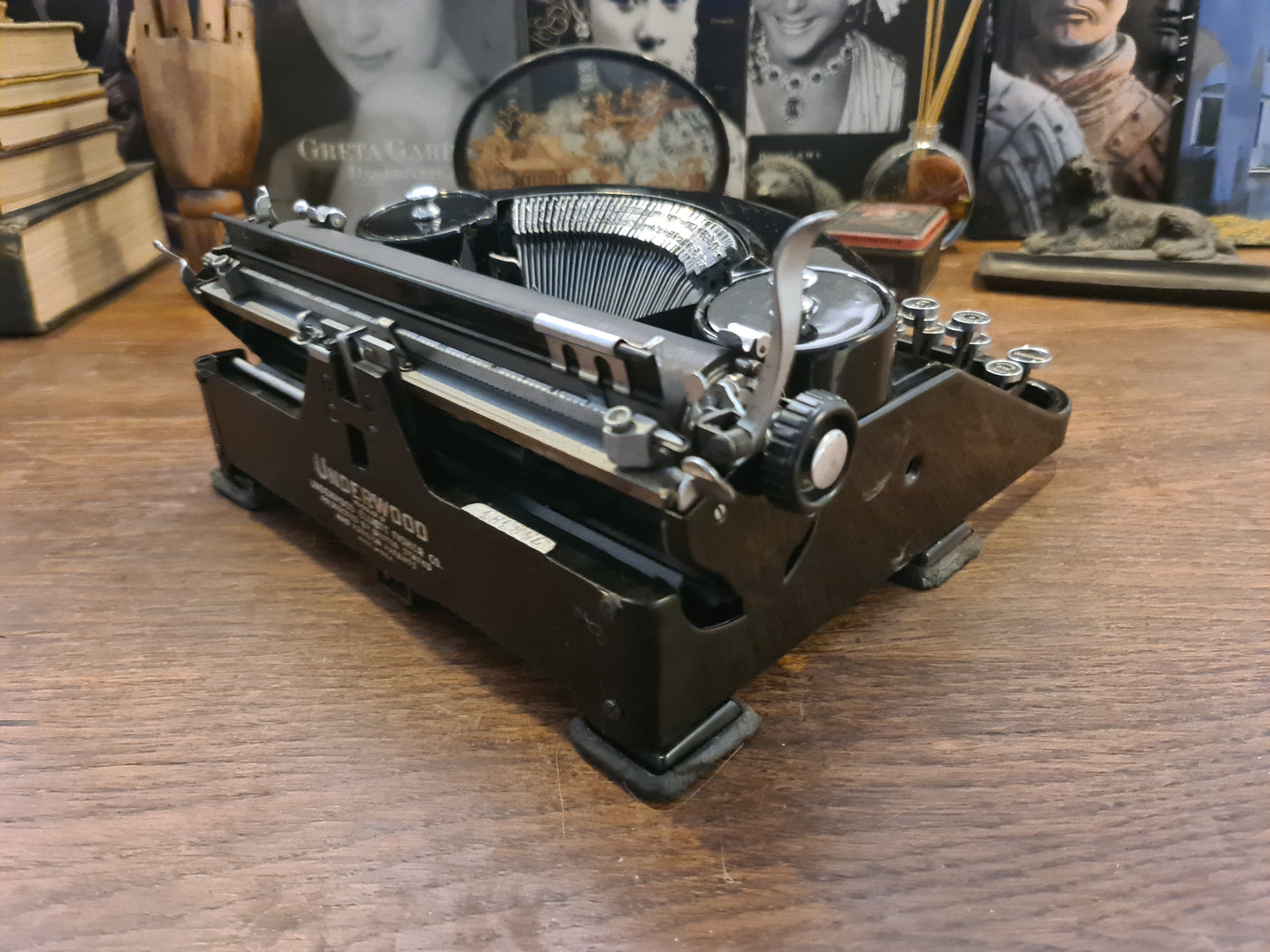 Underwood Noiseless Portable Vintage Manual Typewriter, Serviced - ElGranero Typewriter.Company