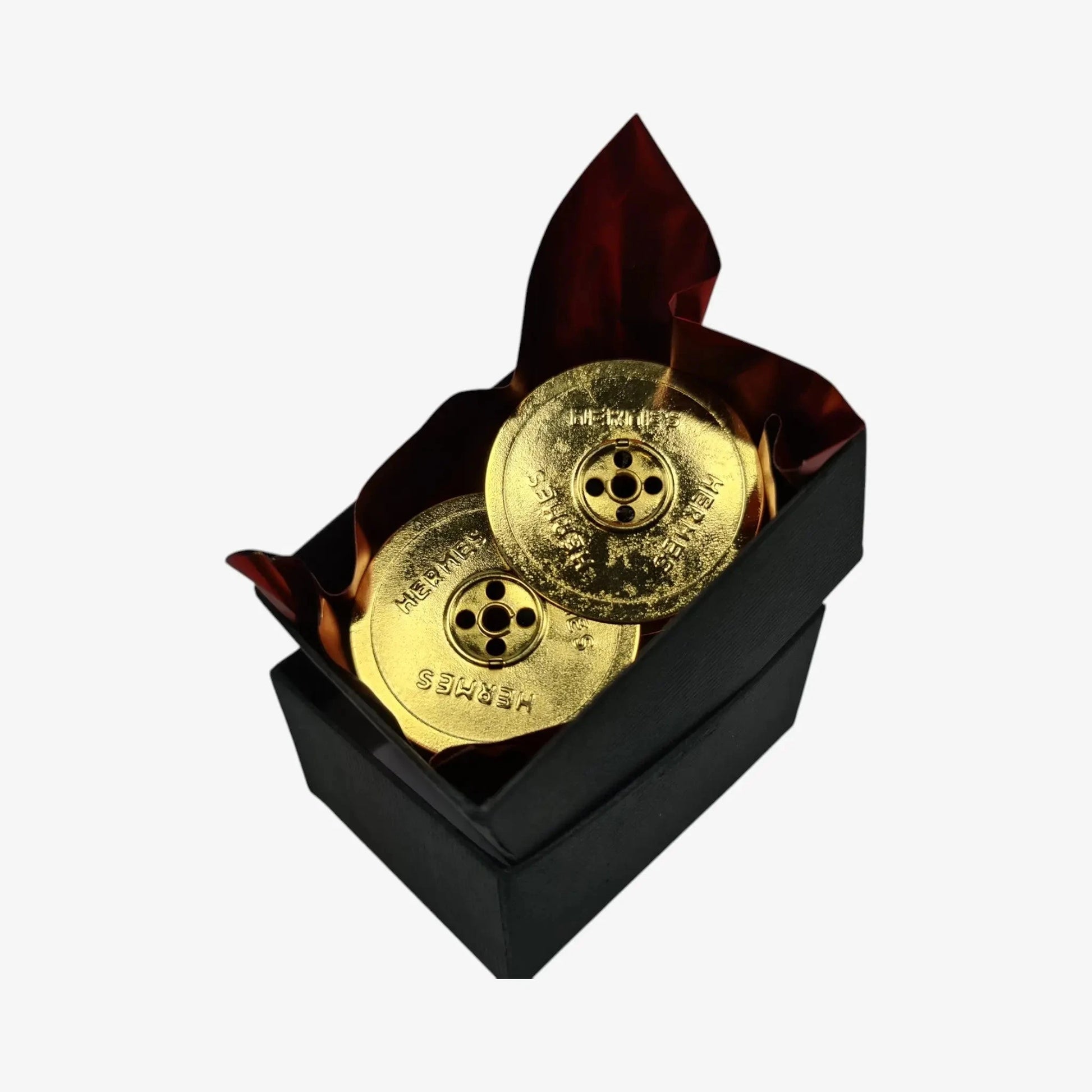 Chrome-Plated Silver Metal Ribbon Spools for Hermes Typewriters (Copy) El Granero Typewriter.Company