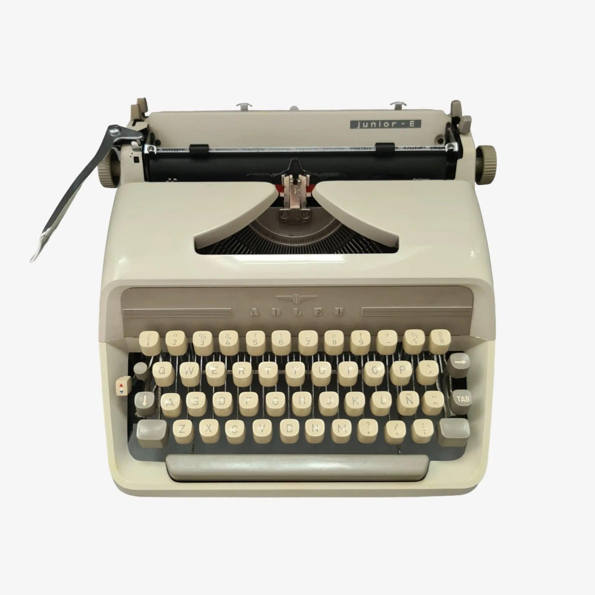 Adler Junior Typewriter, Manual, Vintage, QWERTY, Refurbished ElGranero Typewriter.Company