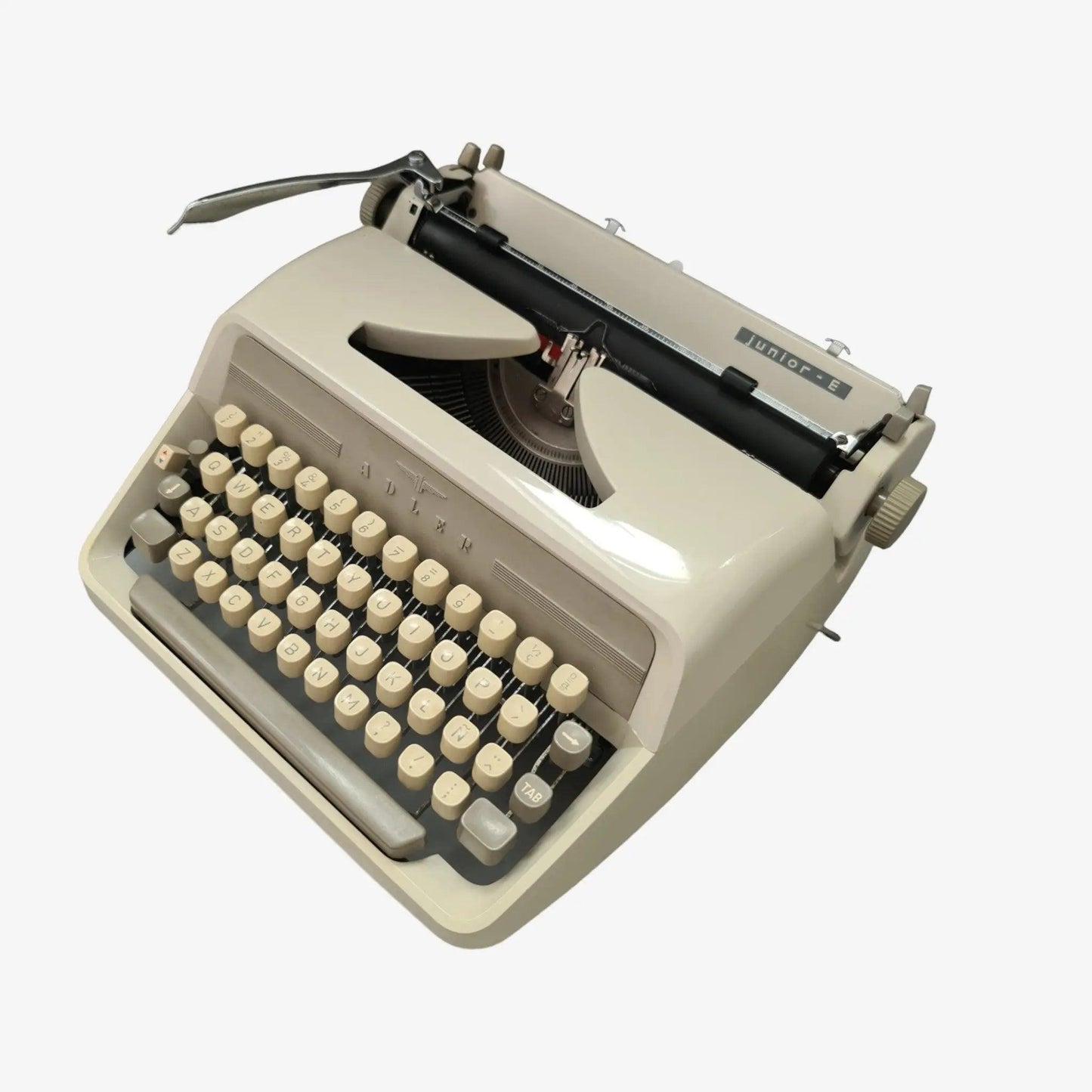 Adler Junior Typewriter, Manual, Vintage, QWERTY, Refurbished ElGranero Typewriter.Company