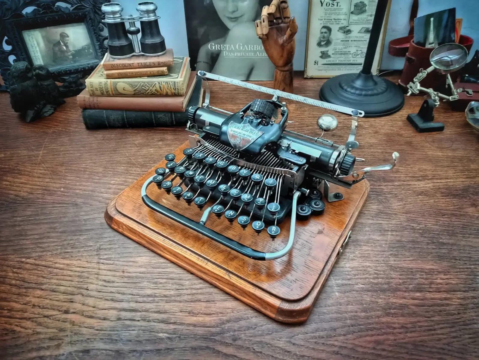 Blickensderfer Nº7, 1900 Antique Rare Typewriter, Vintage, Manual Portable, Professionally Serviced by Typewriter.Company - ElGranero Typewriter.Company