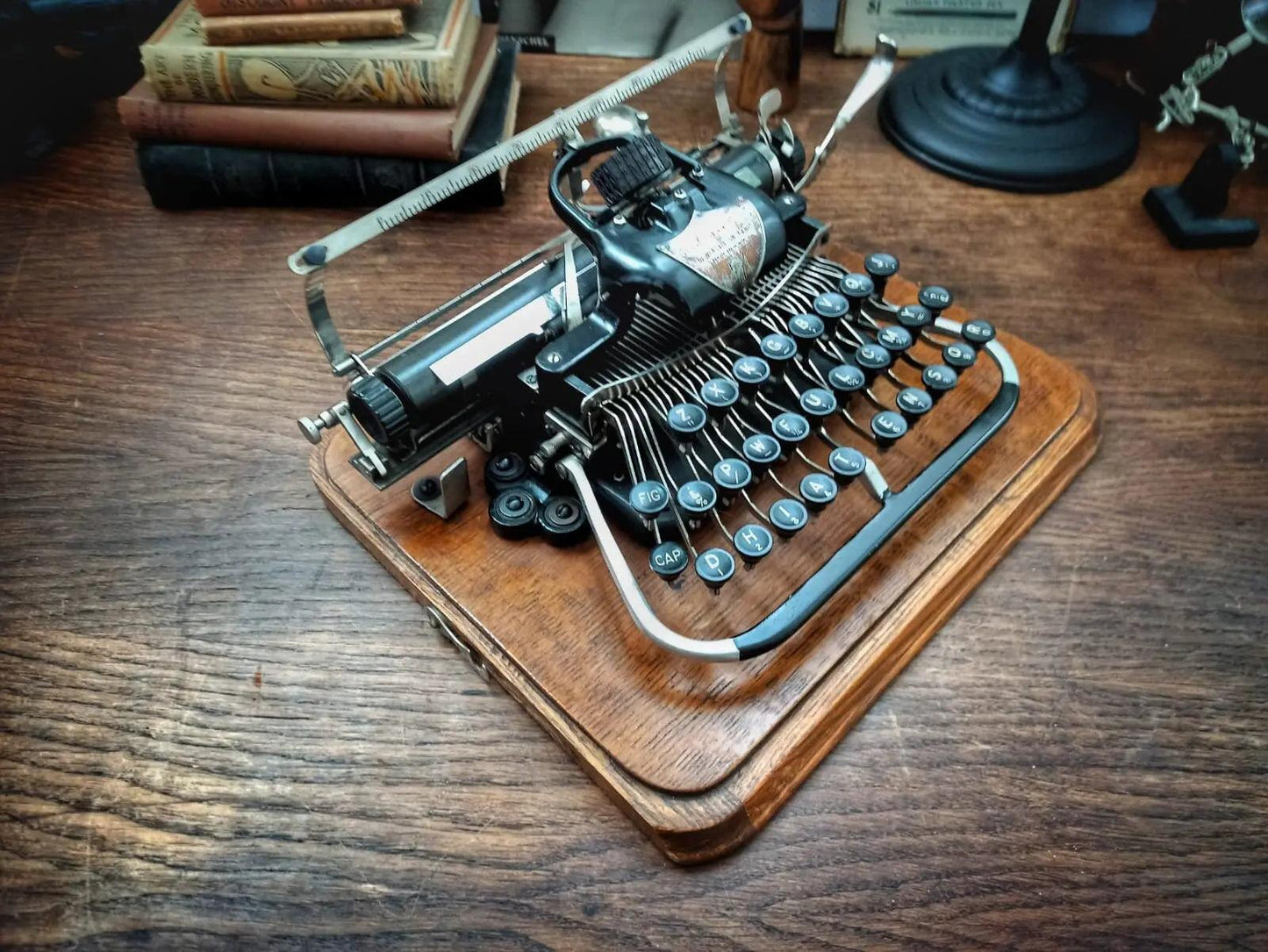 Blickensderfer Nº7, 1900 Antique Rare Typewriter, Vintage, Manual Portable, Professionally Serviced by Typewriter.Company - ElGranero Typewriter.Company