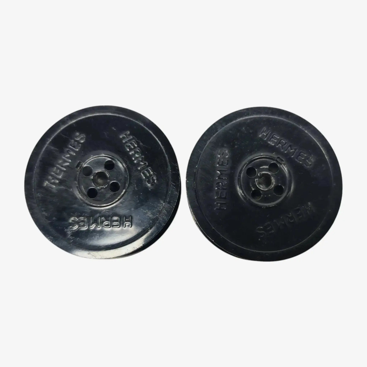 Original Vintage Black Metal Ribbon Spools for Hermes Typewriters El Granero Typewriter.Company
