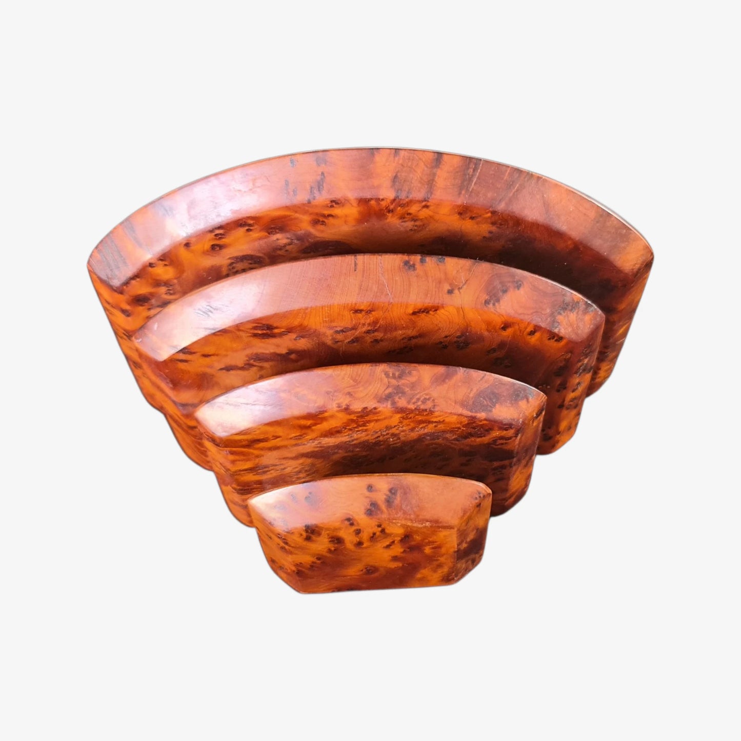 Elegant Wooden Desk Organizer for Envelopes and Letters  ElGranero Typewriter.Company