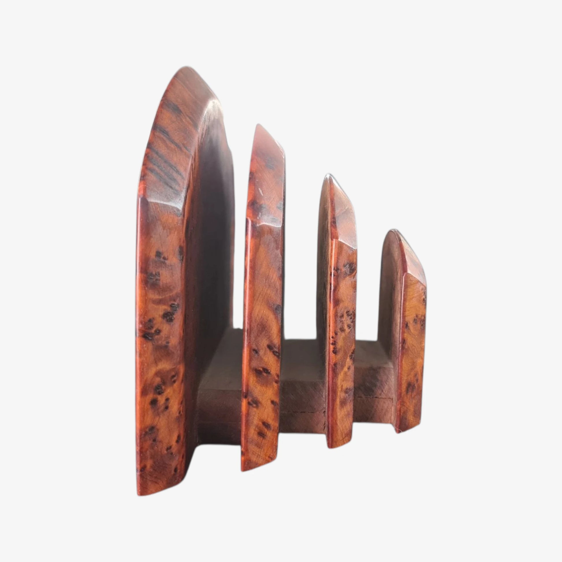 Elegant Wooden Desk Organizer for Envelopes and Letters  ElGranero Typewriter.Company