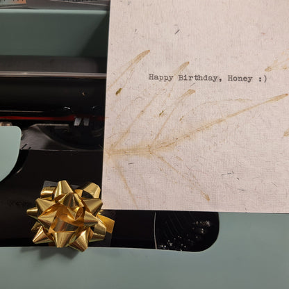 Gift Wrapping &amp; Personal Touches  ElGranero Typewriter.Company