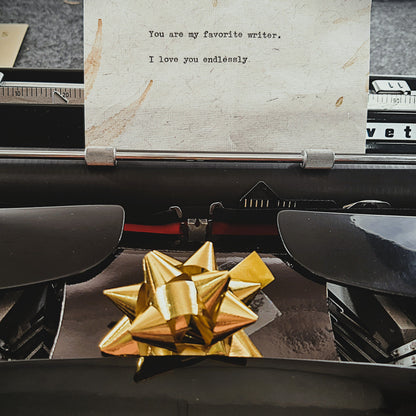 Gift Wrapping &amp; Personal Touches  ElGranero Typewriter.Company