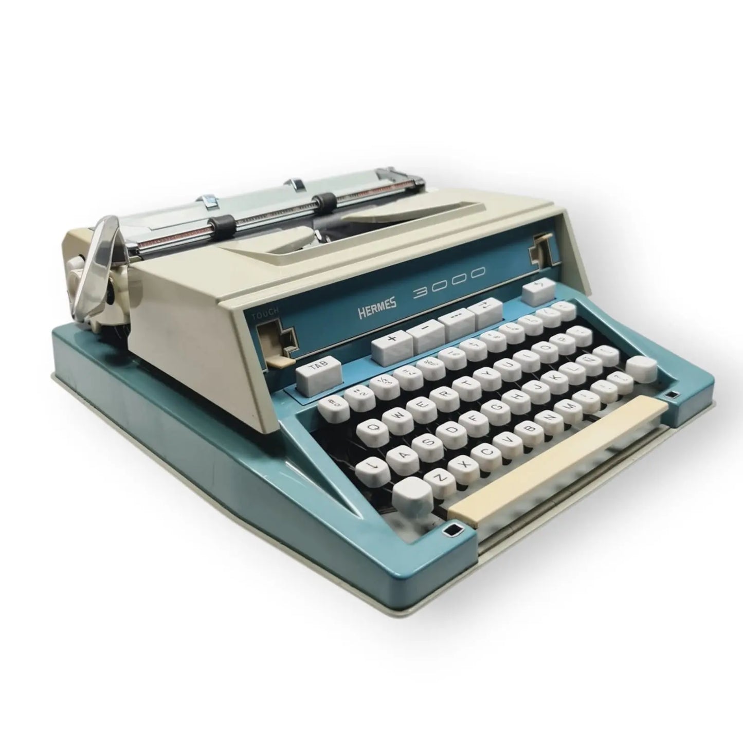 Hermes 3000 Typewriter, Rare Epoca Font, QWERTY, Serviced - ElGranero Typewriter.Company
