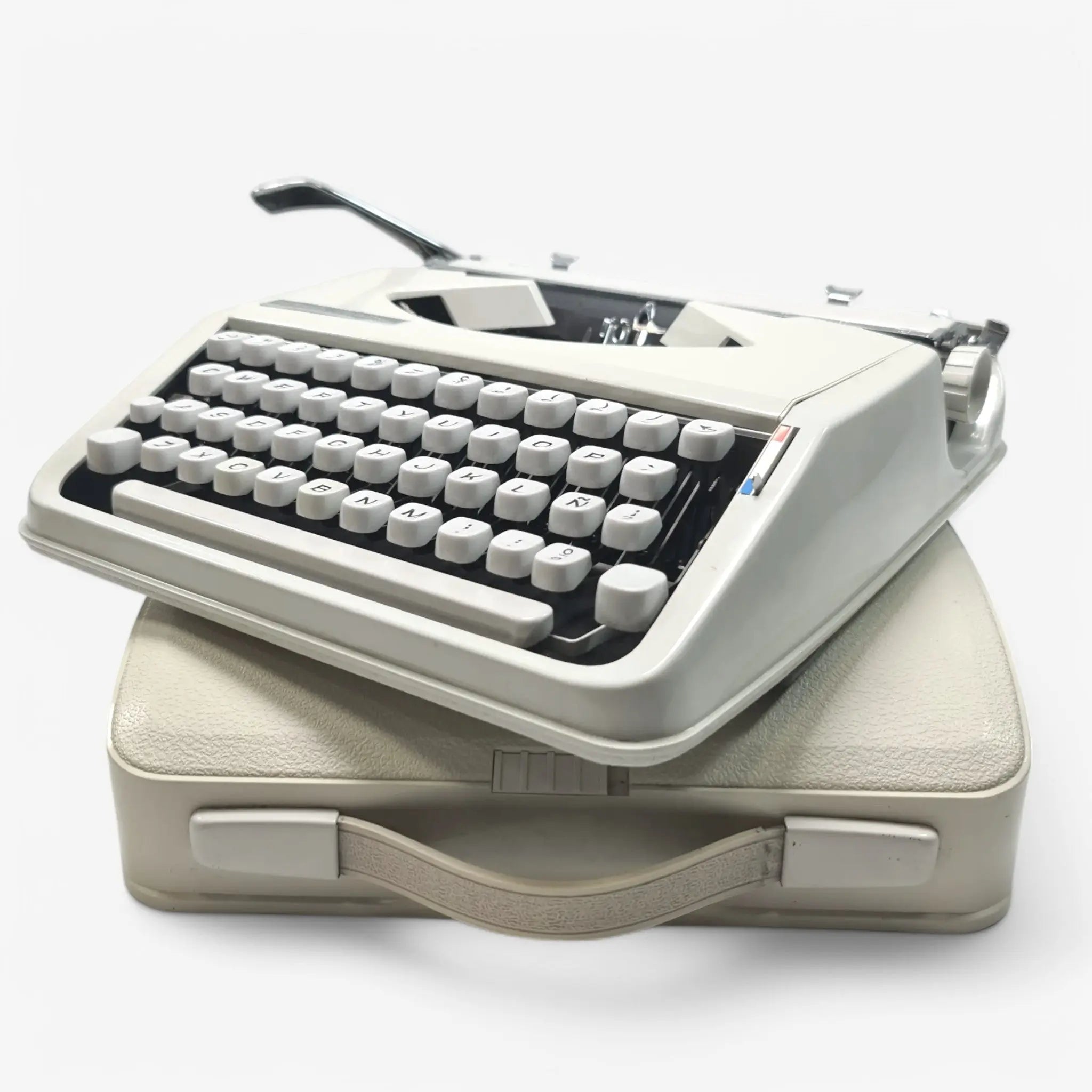 Hermes Baby Grey Manual Vintage Typewriter, Portable, – ElGranero