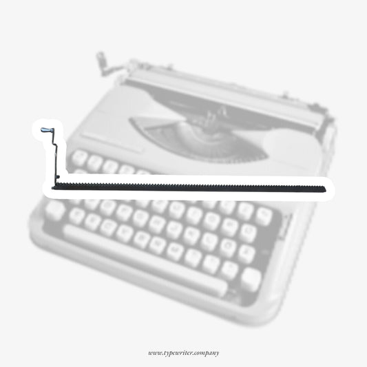 Hermes Baby/Rocket Carriage Rack with a Release Lever / Typewriter Spare Part  ElGranero Typewriter.Company