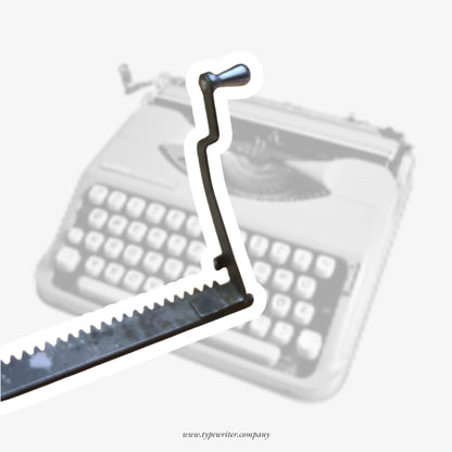 Hermes Baby/Rocket Carriage Rack with a Release Lever / Typewriter Spare Part  ElGranero Typewriter.Company