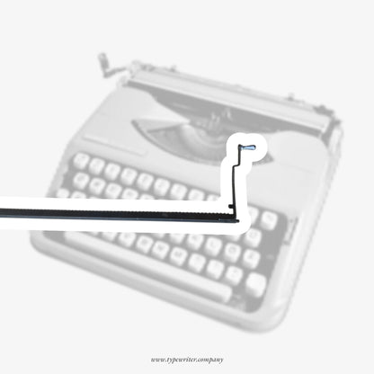 Hermes Baby/Rocket Carriage Rack with a Release Lever / Typewriter Spare Part  ElGranero Typewriter.Company