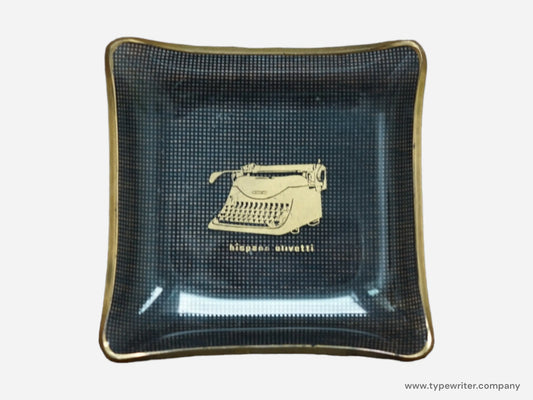 Hispano Olivetti Ashtray, Square, Lexicon 80, Collector's Item - ElGranero Typewriter.Company