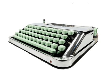 Edición Limitada Hermes Baby Tipo de Máquina de Escribir Cromada, servicio de ElGranero Typewriter.Company