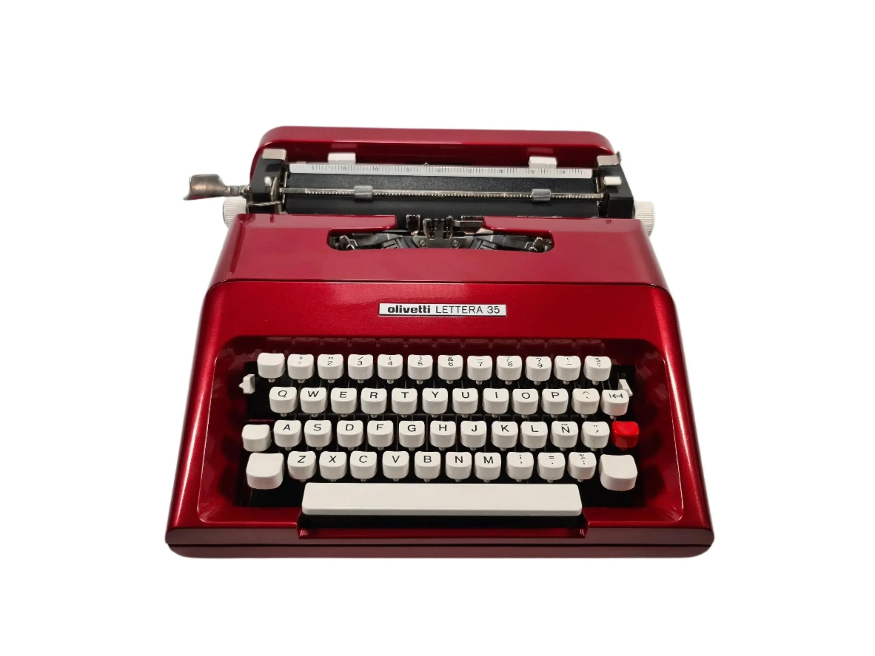 Olivetti 0 Lettera Typewriter - Restored Vintage Manual Vintage