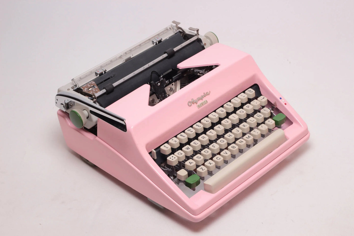 Limited Edition Olympia SM9 Pink Typewriter, Vintage, Mint Condition, Manual Portable, Professionally Serviced by Typewriter.Company - ElGranero Typewriter.Company