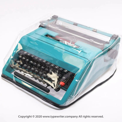 MEDIUM Transparent Typewriter Dust Cover for Olivetti Studio 45 - ElGranero Typewriter.Company