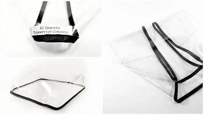 MEDIUM Transparent Typewriter Dust Cover for Olympia SM 1 - 2 - 3 - 4 - 5 - ElGranero Typewriter.Company