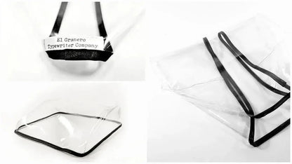 MEDIUM Typewriter Dust Cover for Remington, Transparent - ElGranero Typewriter.Company