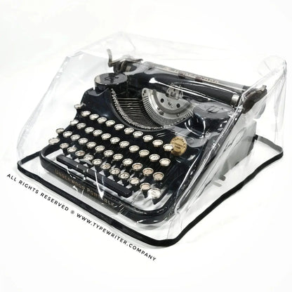 MEDIUM Transparent Typewriter Dust Cover for Underwood Typewriter - ElGranero Typewriter.Company