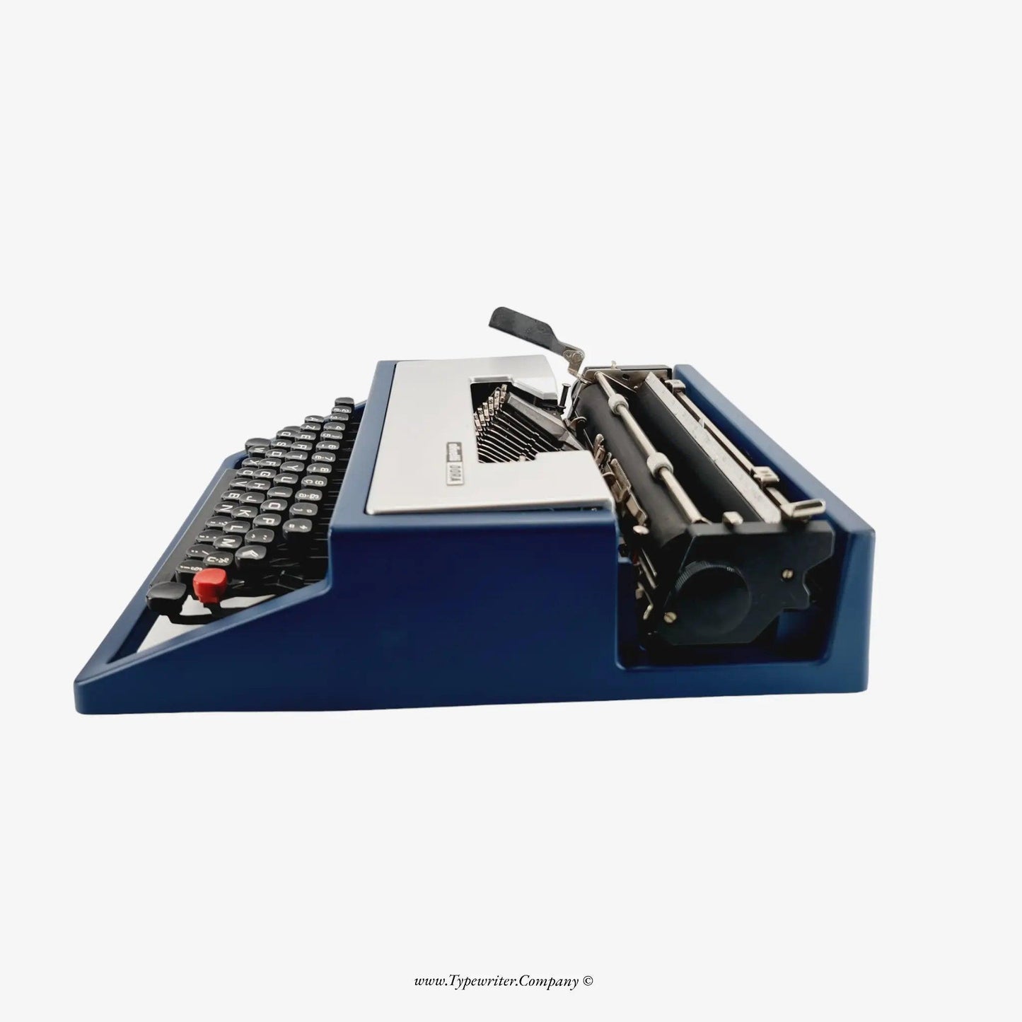 Olivetti Dora Typewriter, Vintage Manual, Refurbished, AZERTY Keyboard - ElGranero Typewriter.Company