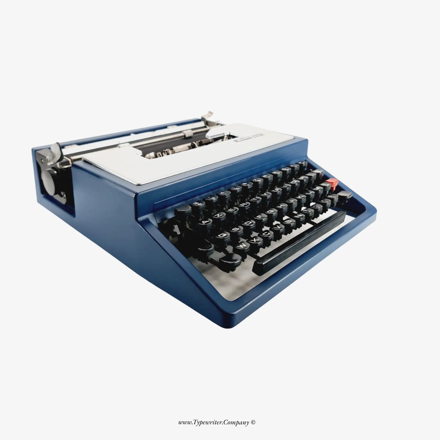 Olivetti Dora Typewriter, Vintage Manual, Refurbished, AZERTY Keyboard - ElGranero Typewriter.Company