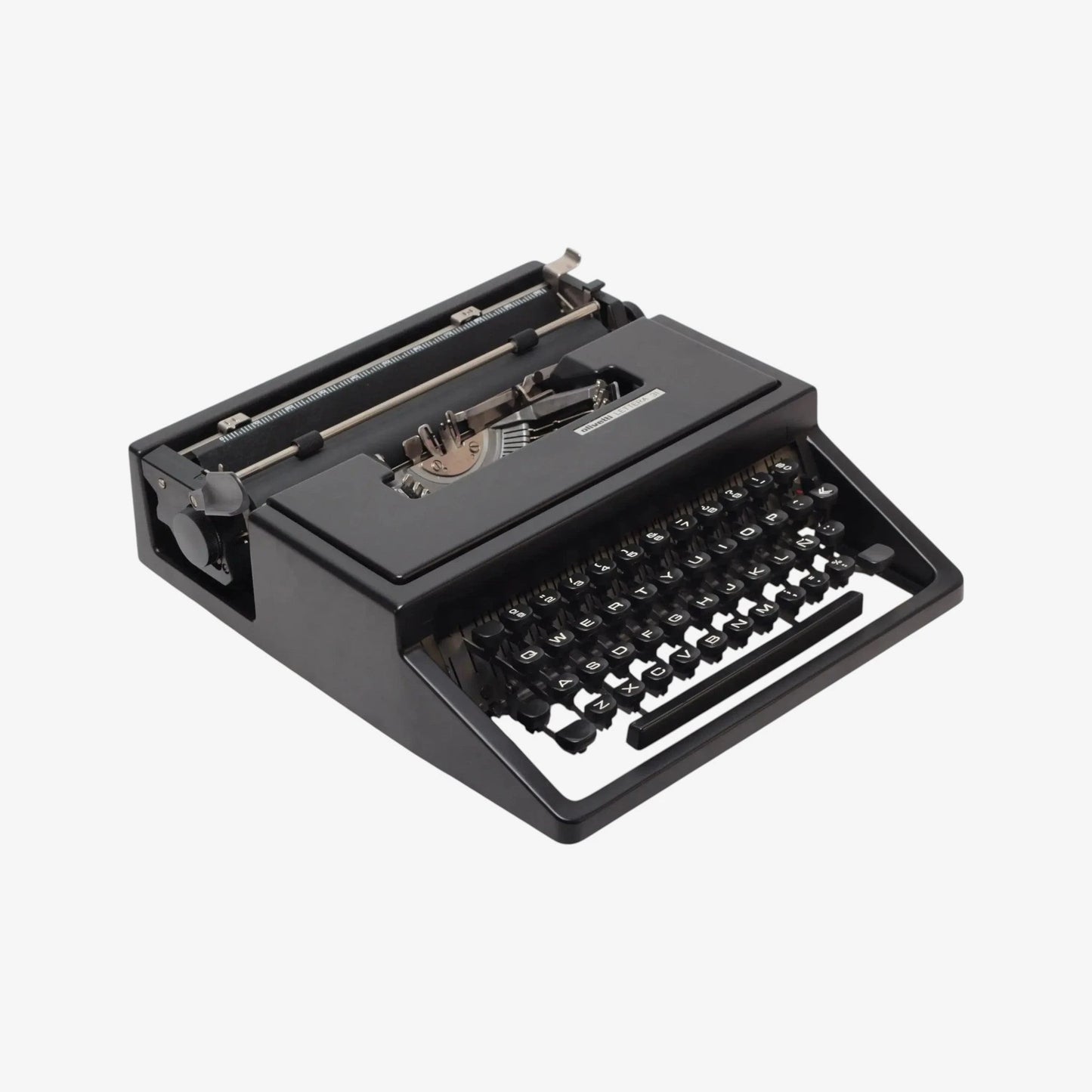 Olivetti Dora, Black Portable Manual Vintage Typewriter, Restored  ElGranero Typewriter.Company