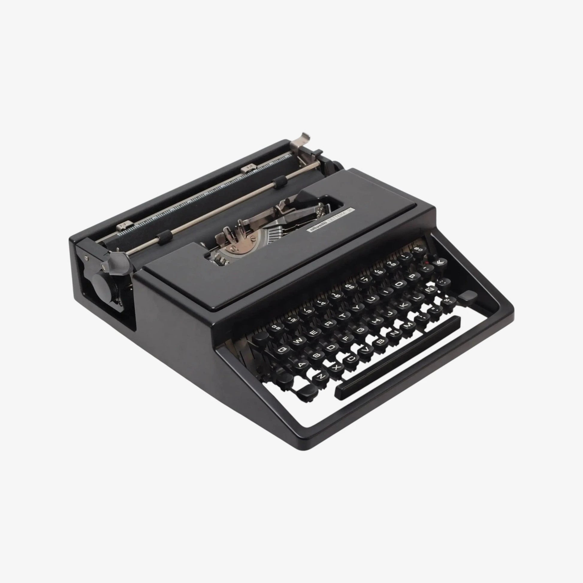 Olivetti Dora, Black Portable Manual Vintage Typewriter, Restored  ElGranero Typewriter.Company