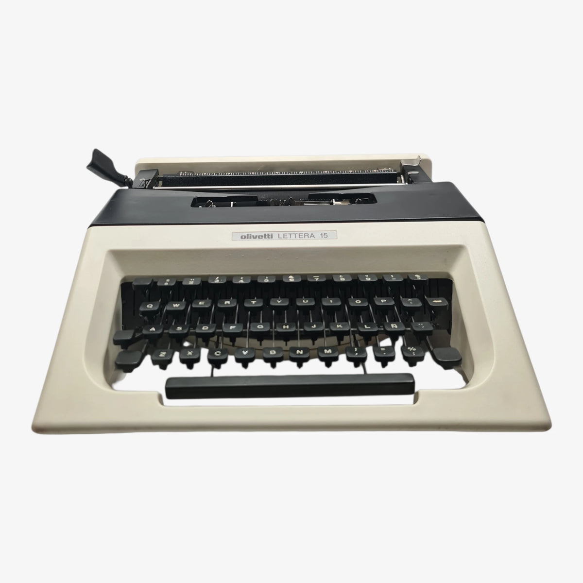 Original Olivetti Lettera 15 Vintage Typewriter – Restored by El