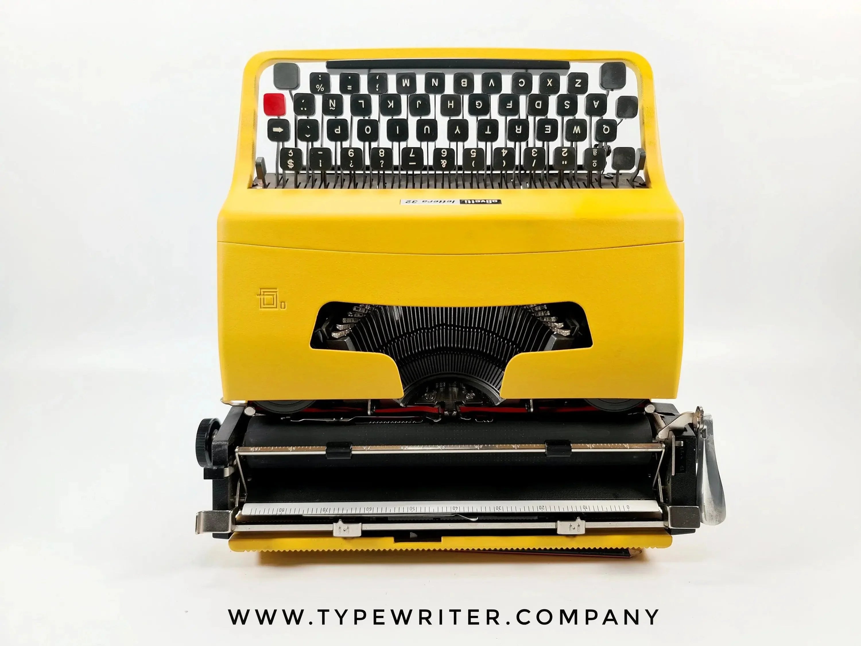 Olivetti-Lettera-32-Yellow-