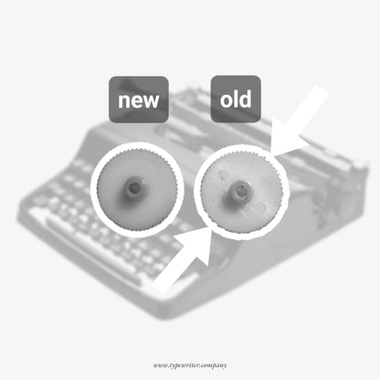 Olivetti Lettra Series, Ribbon Spool Drive Gear - Vintage Typewriter Spare Part  ElGranero Typewriter.Company