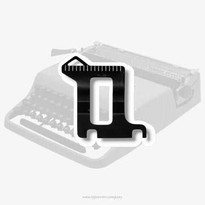 Olivetti Pluma 22 Spare Parts, Original Card Holder El Granero Typewriter.Company