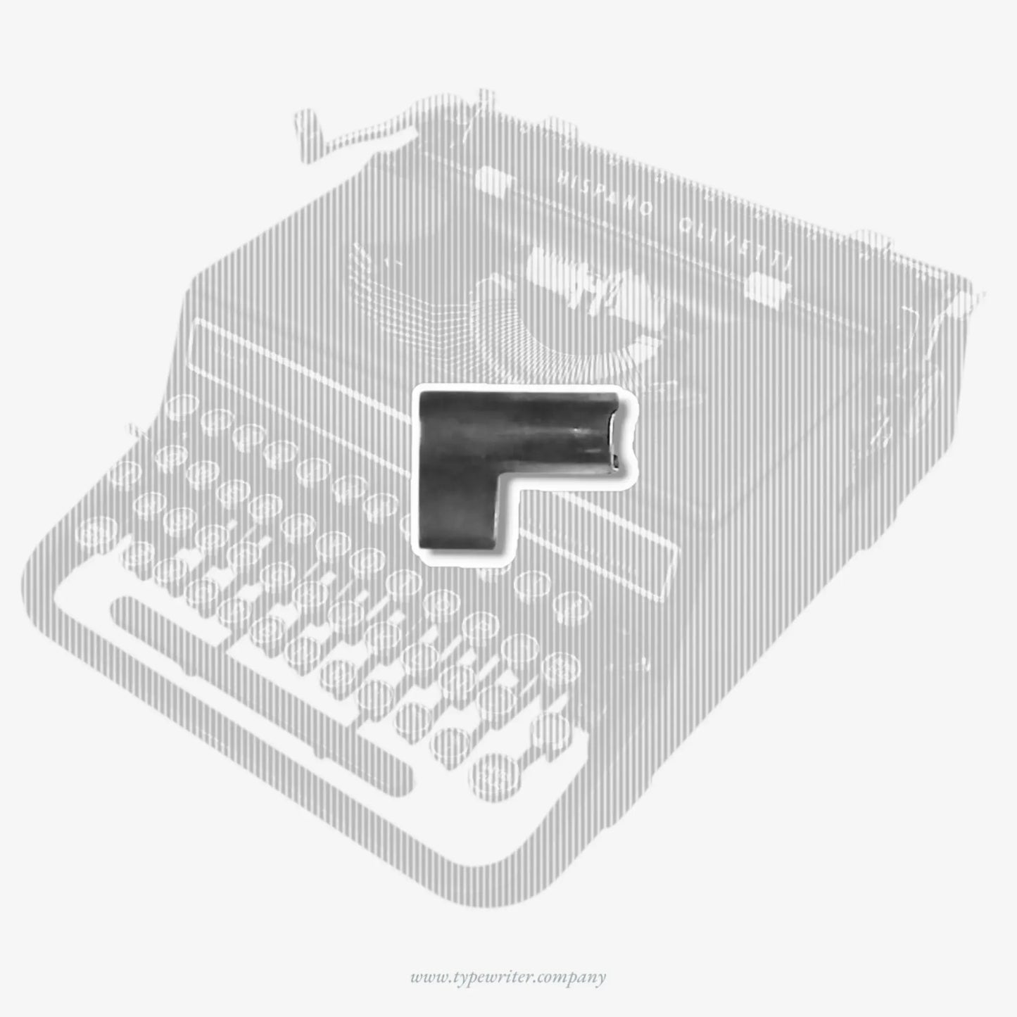 Olivetti Studio 42/ 46 Original Lock Lever, Typewriter Spare Part El Granero Typewriter.Company