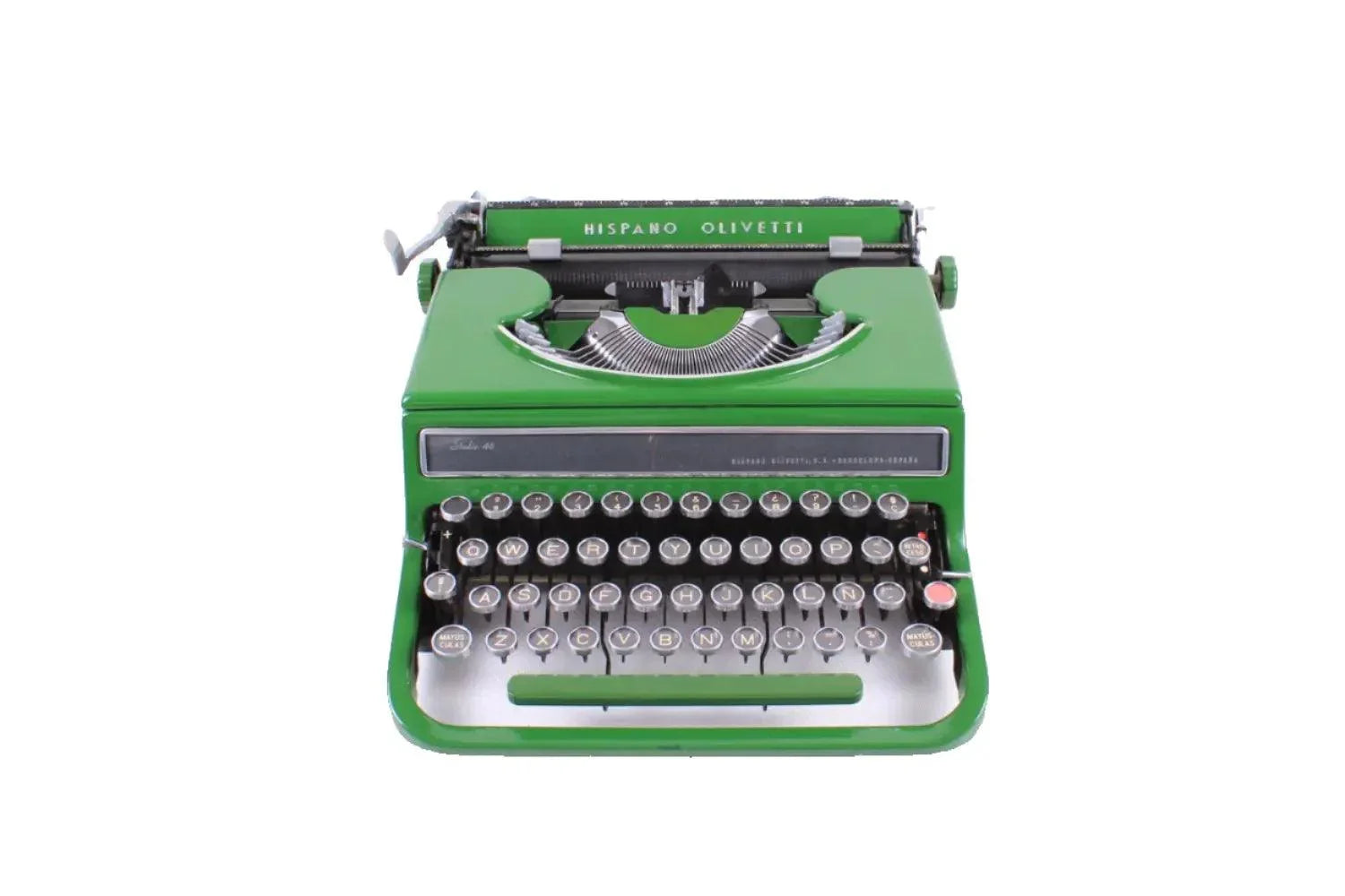 olivetti STUDIO46 タイプライター オリベッティ Olivetti Studio 46(42) Glossy Green Vintage Typewriter, Restored