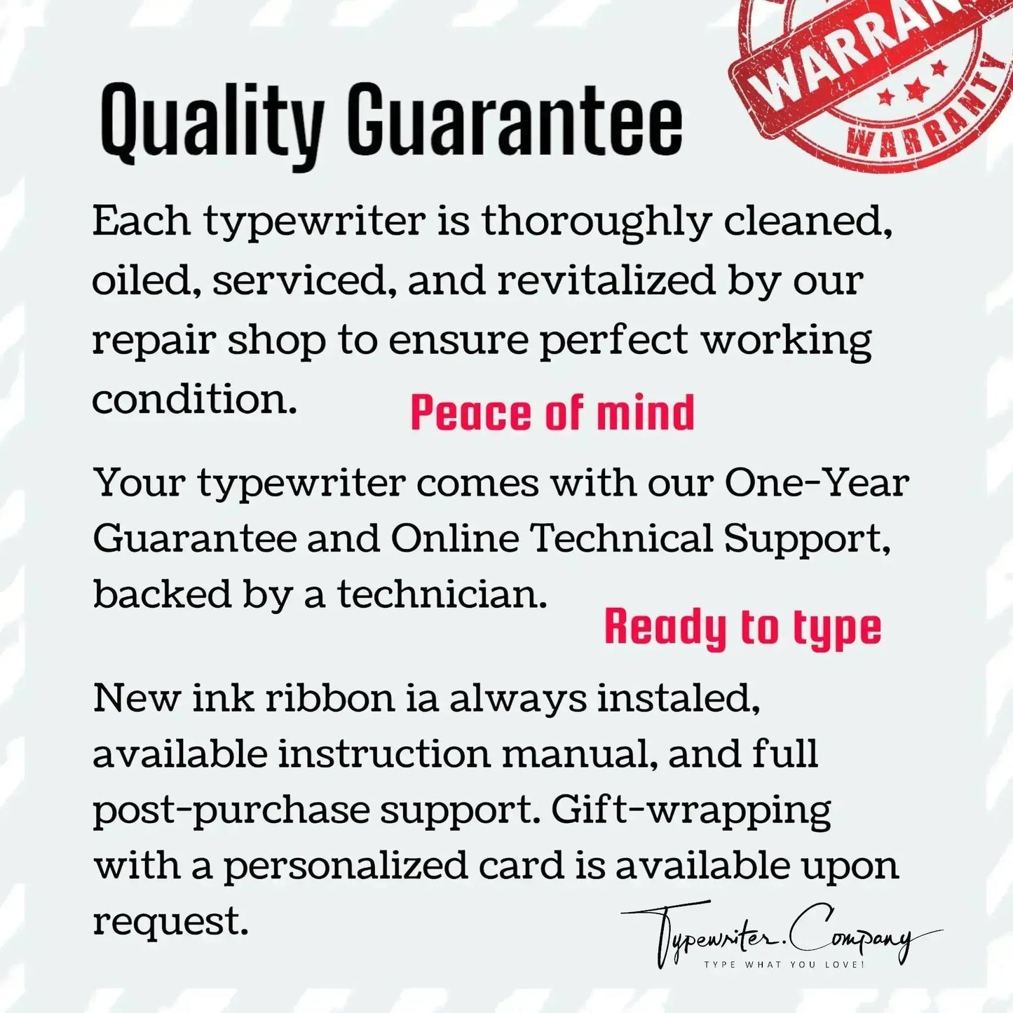 Olivetti Valentine S, Red Manual Vintage Typewriter, Serviced - ElGranero Typewriter.Company