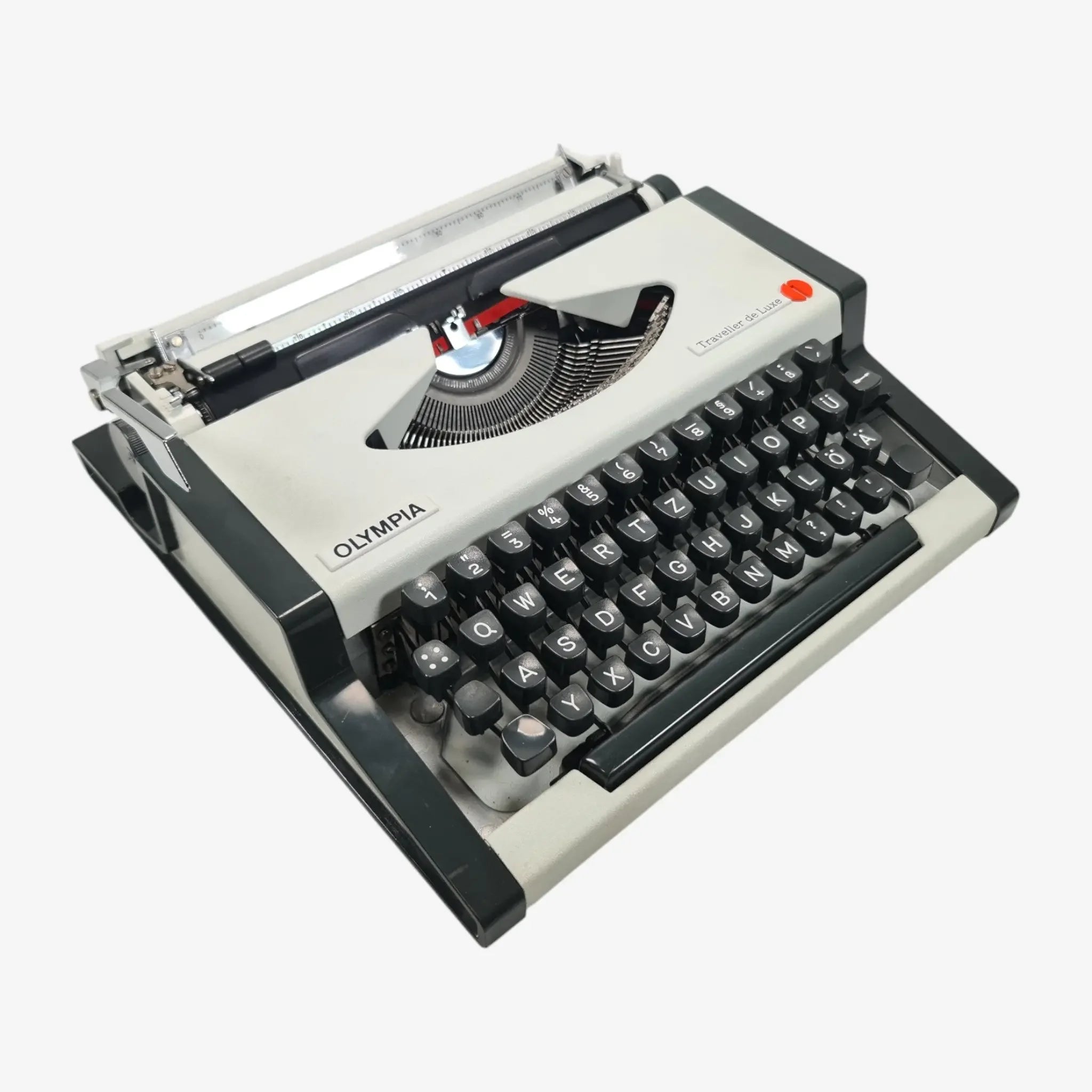 OLYMPIA　Trabeller de Luxe　　英文タイプライター OLYMPIA Traveller de luxe（カナ専用配列） 中古タイプライター