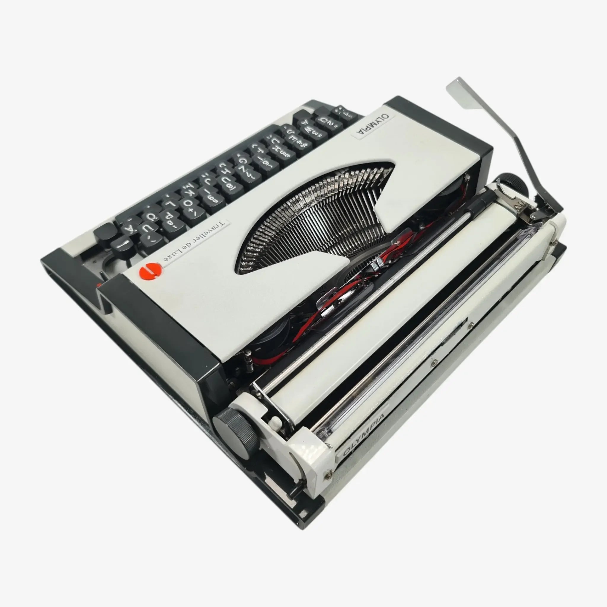 Olympia Traveller De Luxe Manual Vintage Typewriter, Portable