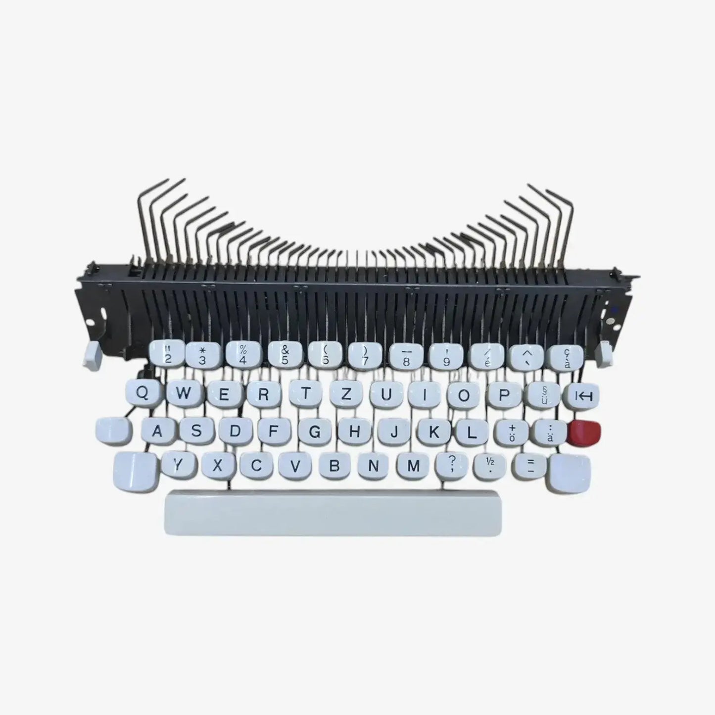 Original Olivetti Lettera 35 Typewriter Keyboard QWERTZ - ElGranero Typewriter.Company