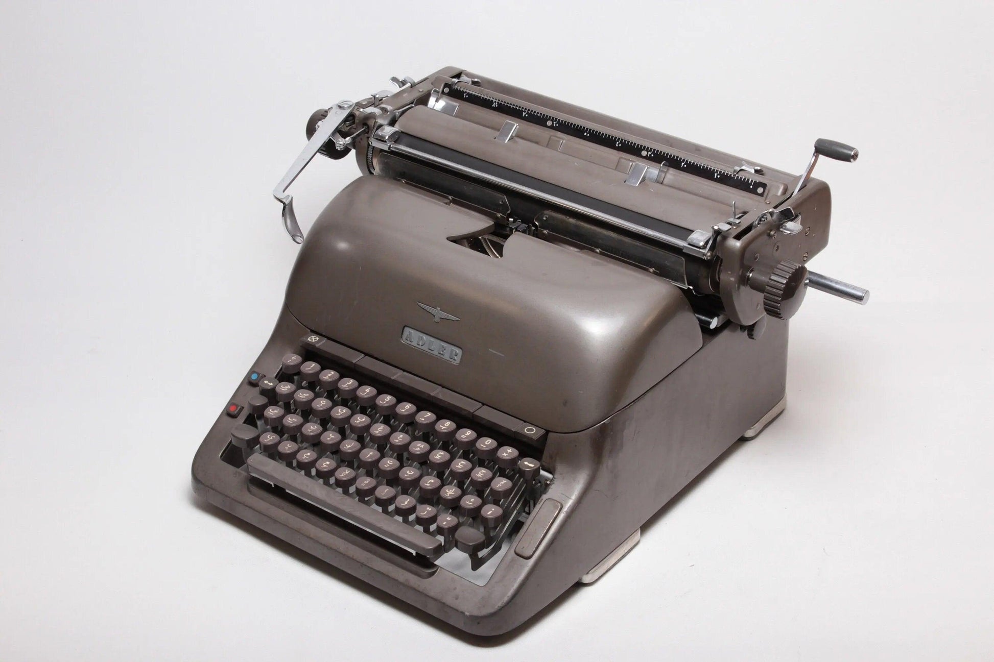 Adler Arabic/Persian, ماشین تحریر, Vintage Typewriter, Serviced, آلة كاتبة - ElGranero Typewriter.Company