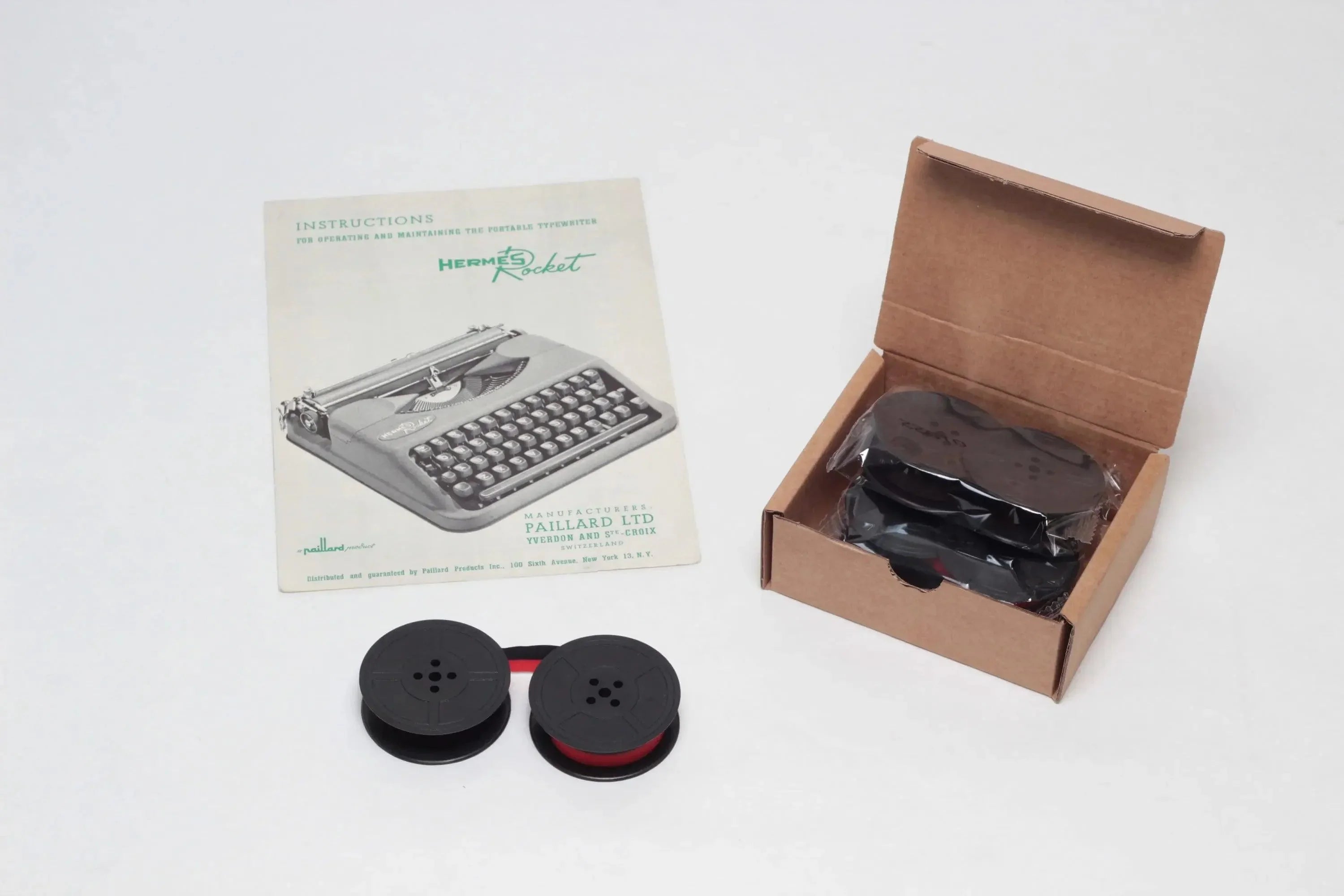 New Universal Typewriter Ink Ribbon for Hermes Rocket/Baby (1930s