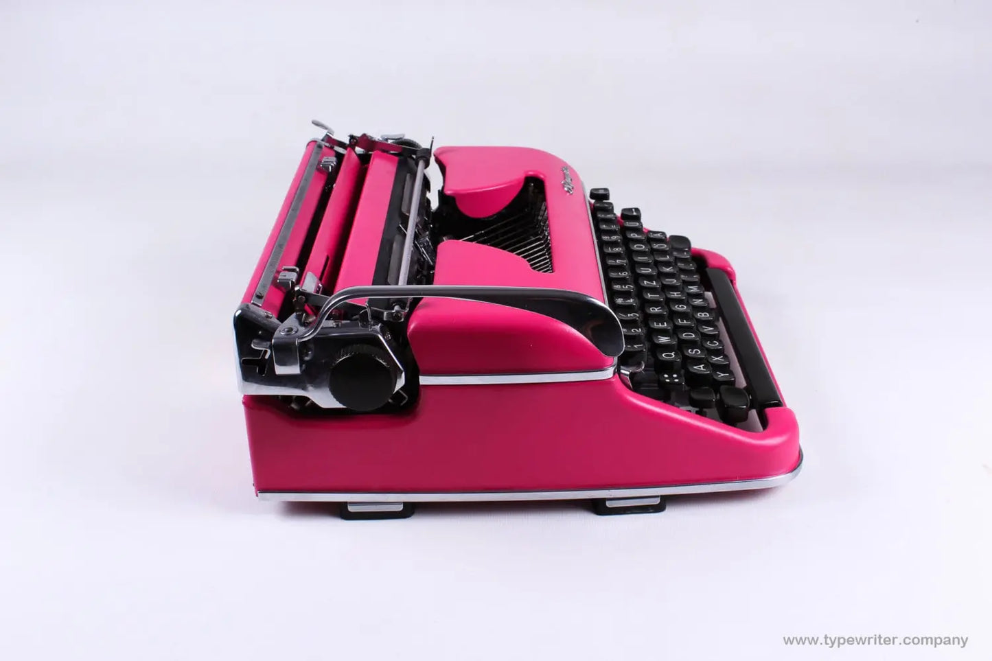 SALE! - Olympia SM3 Pink Typewriter, Vintage, Mint Condition, Professionally Serviced - ElGranero Typewriter.Company