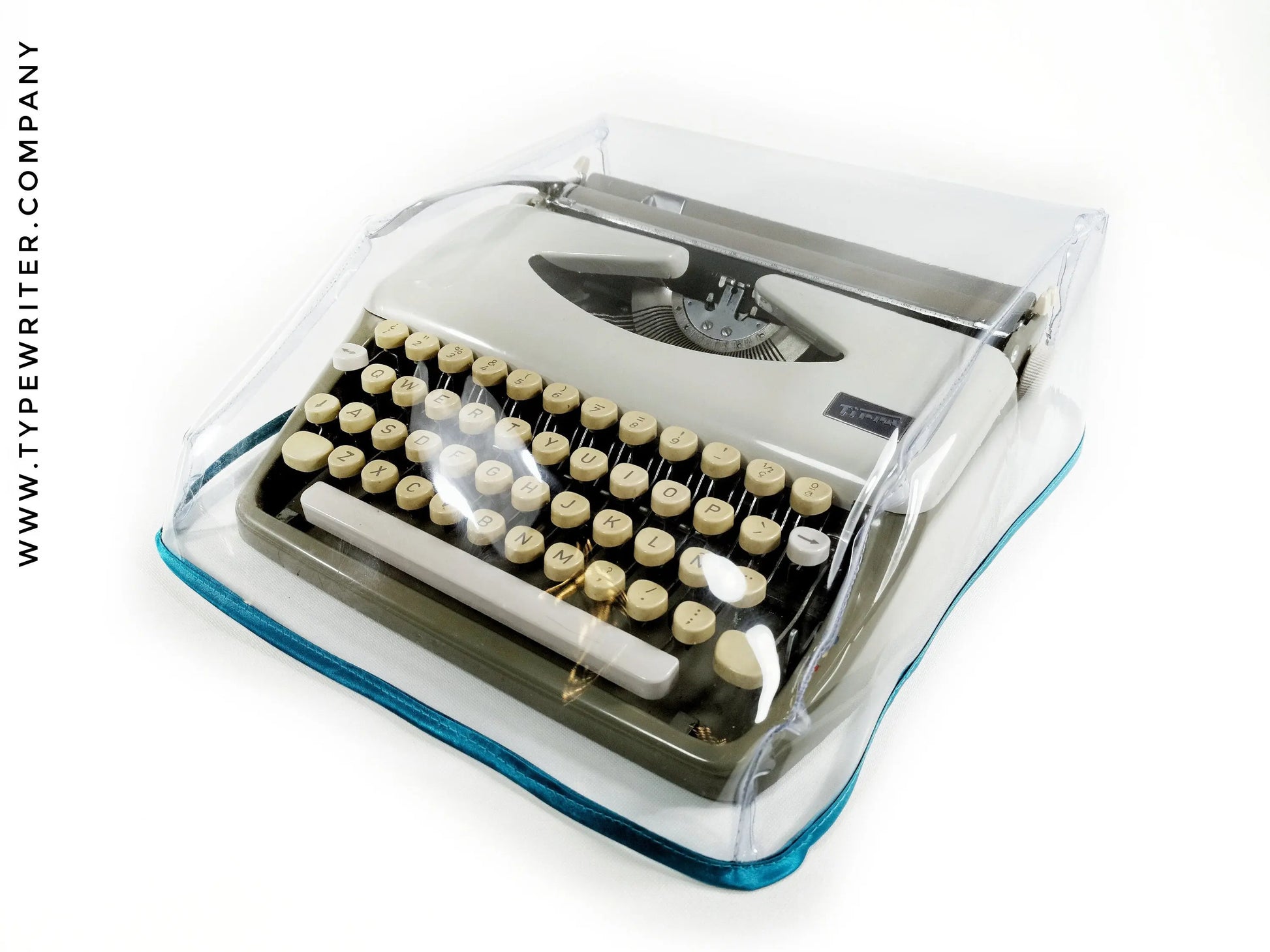 SMALL Transparent Dust Cover, Vinyl PVC for S size Manual Typewriter Adler, Triumph and Tippa - ElGranero Typewriter.Company