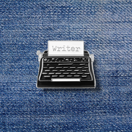 Vintage Typewriter Enamel Pin - Gift for Writer -  Souvenir - Typewriter Pin ElGranero Typewriter.Company