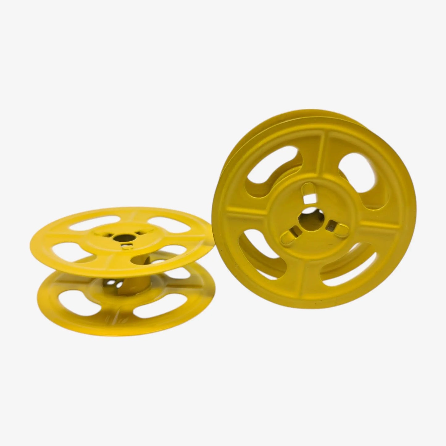 Yellow Metal Universal Ribbon Spools for Typewriters El Granero Typewriter.Company